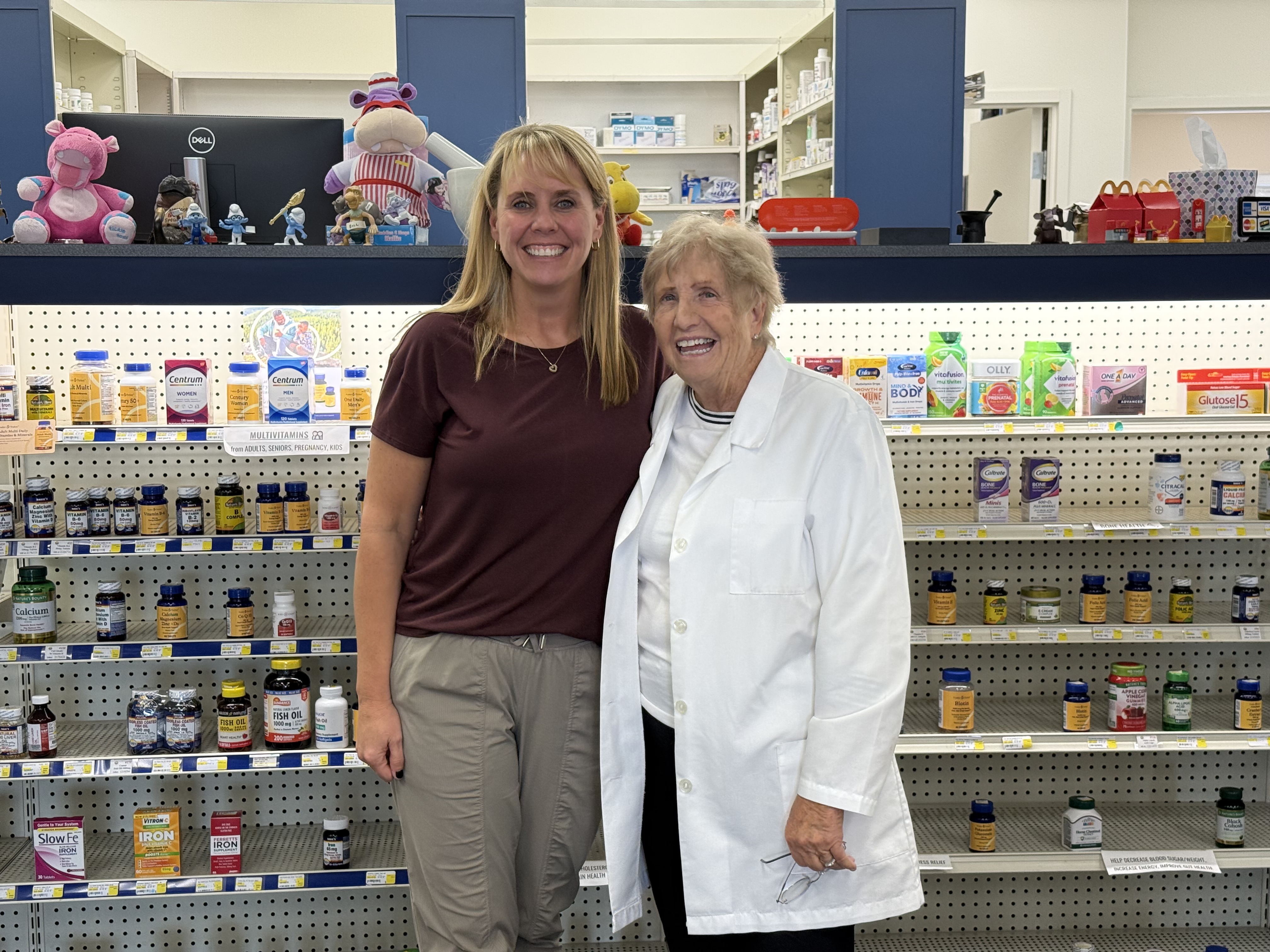 Laura and Gerri at Norcross Pharmacy